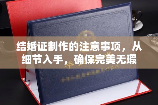 桑植结婚证制作的注意事项，从细节入手，确保完美无瑕